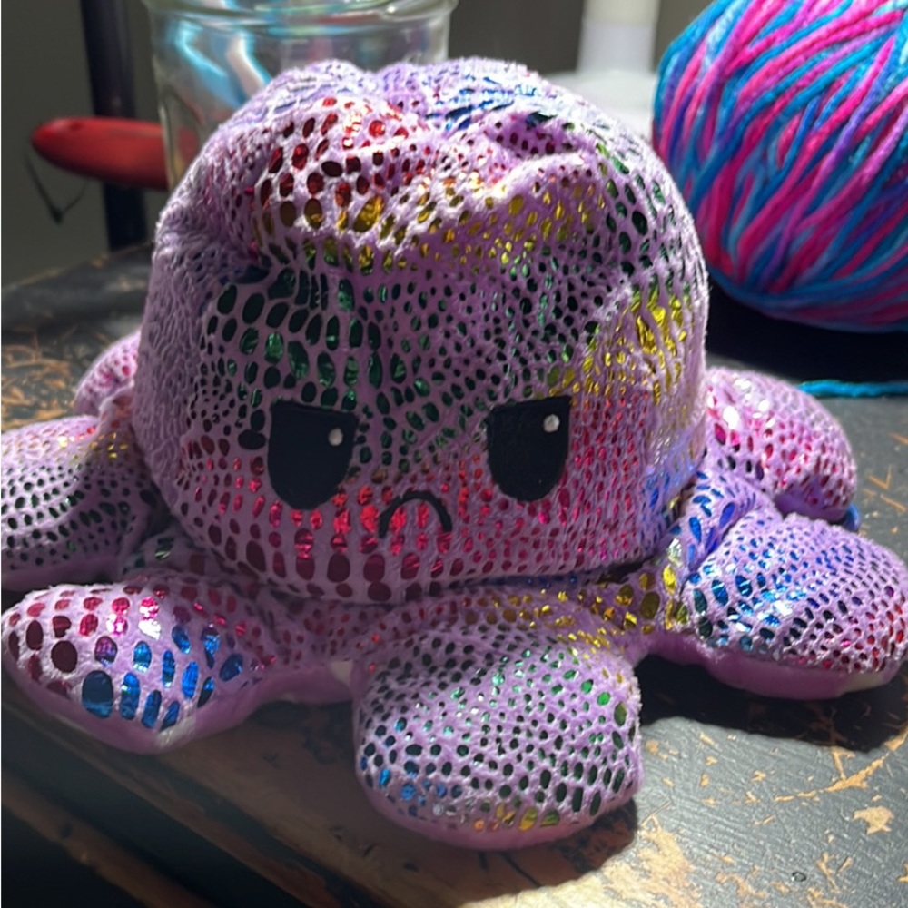 Reversible octopus squishy